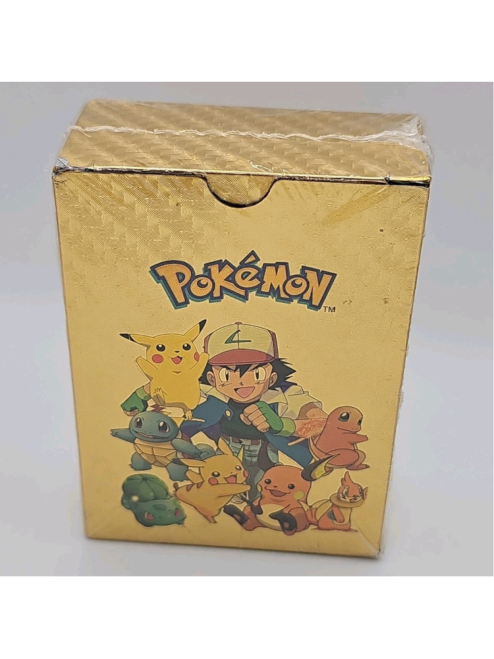 Pokémon Gold Foil Rare Card Box Set 86 Cards New Sealed